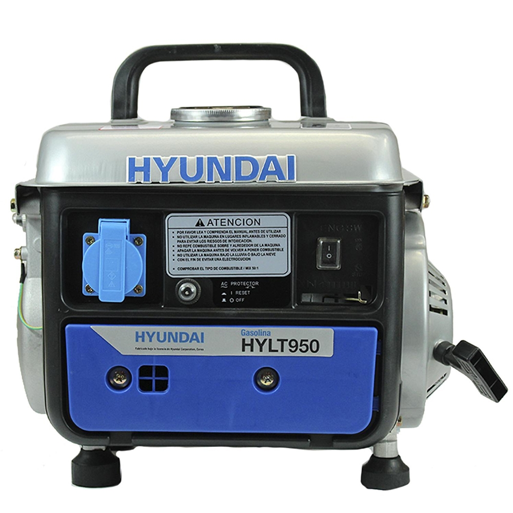 Generador Electrico Gasolina 0.72Kva 220V - HYUNDAI 82HYLT950 - Femac